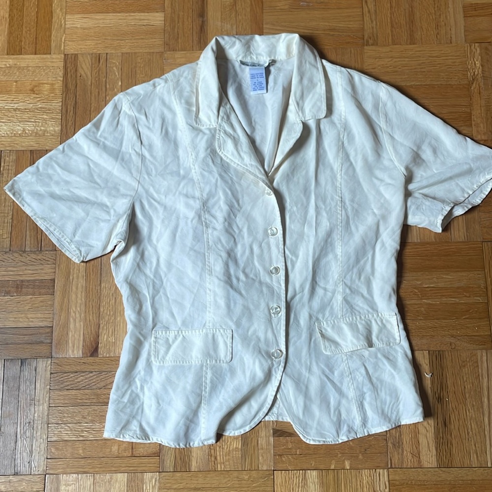 Anna and Frank Vintage Silk Shirt